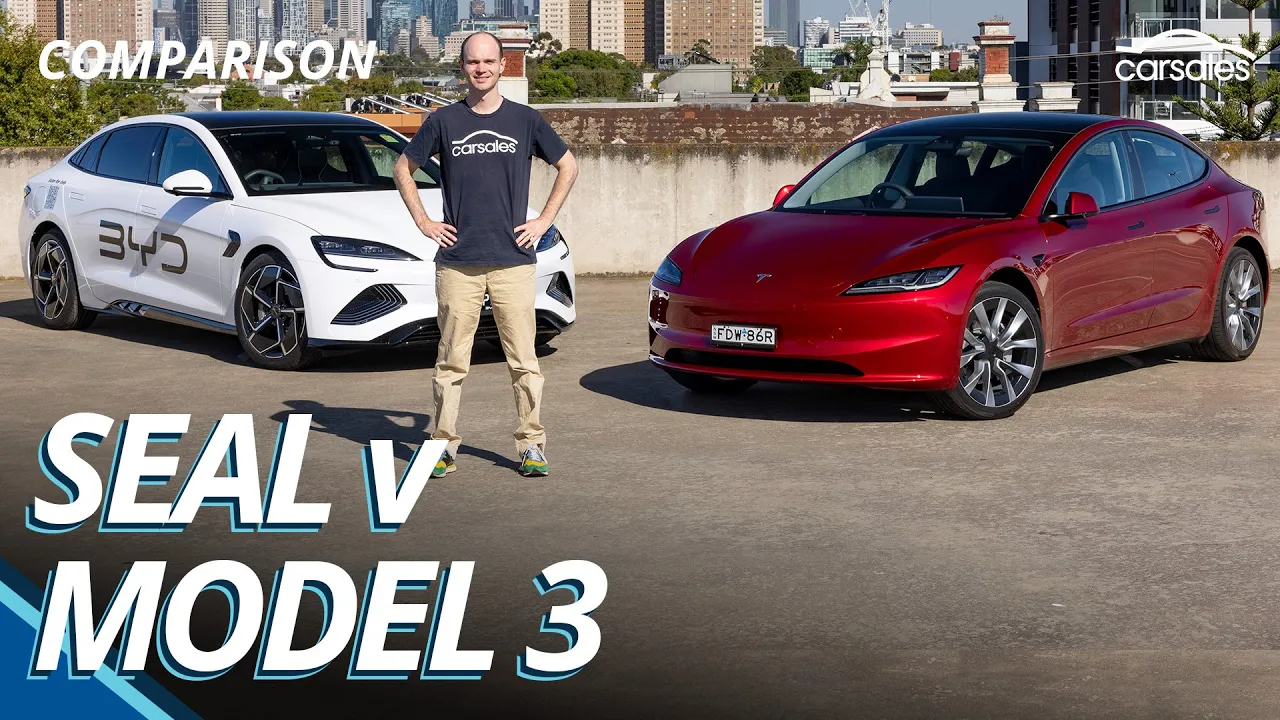 2024 BYD Seal v Tesla Model 3 Comparison | Can the new Seal topple the reigning EV king?