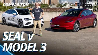 2024 BYD Seal v Tesla Model 3 Comparison | Can the new Seal topple the reigning EV king?