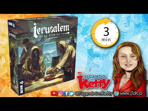 Ierusalem Anno Domini en 3 minutos [Juego de Mesa / Devir]