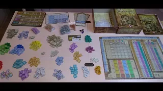 Arkwright (Аркрайт) - Распаковка второй редакции настольной игры / Arkwright 2nd Board Game Unboxing