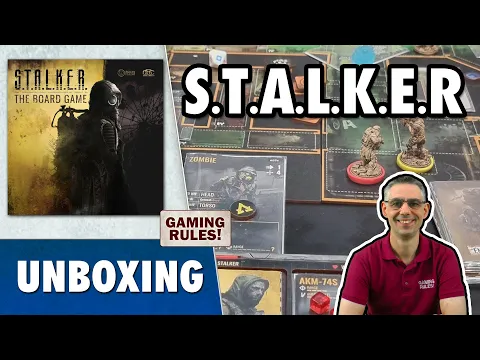 S.T.A.L.K.E.R. The Board Game - Unboxing