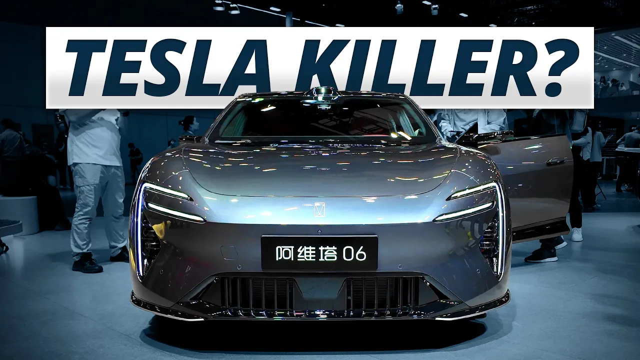 Avatr 06 is insane! This high-tech Chinese sedan will blow your mind!