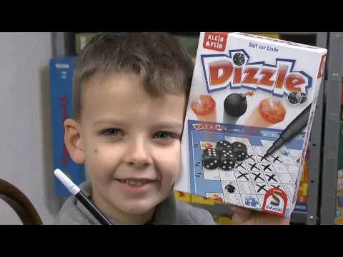 Dizzle (Schmidt) mit "Ralf zur Linde" - ab 8 Jahre - ein richtig cooles Würfelspiel!