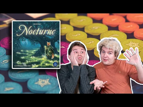 Nocturne | A Unique Spatial Bidding Mechanic! | (Board Game Overview and Review #98)