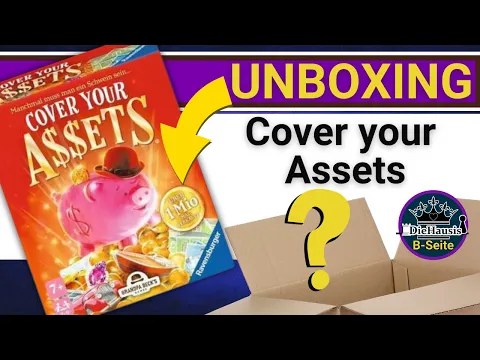 Cover your Assets (2024) | 📦 Unboxing Spiel von Ravensburger | DieHausis B-Seite
