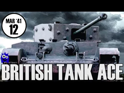 British Tank Ace Campaign - Episode 12 | World War 2 Solo Tank Combat Wargame | Compass Games