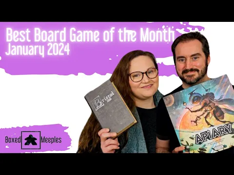 Best Board Game of the Month - January 2024 Apiary and Bristol 1350 Reviewed