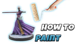 STAR WARS SHATTERPOINT: ASAJJ VENTRESS | How to Paint Tutorial