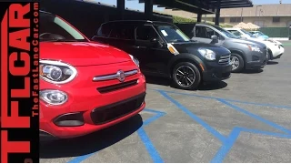 2016 Fiat 500X vs Nissan Juke vs Chevy Trax vs MINI Countryman Mega Mashup Review