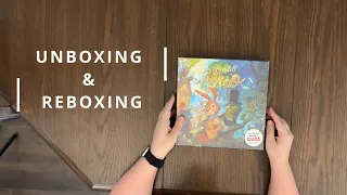 Everdell Duo - 2 person Board Game - What's Inside the box - Unboxing & Reboxing