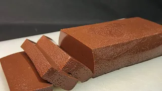 Delicate chocolate dessert in 5 minutes! Without baking and gelatin. Best recipe!