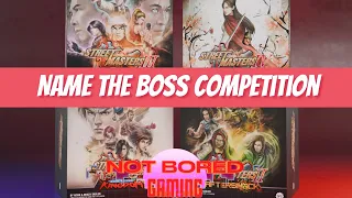 Street Masters - Name The Boss Competition - Not Bored Gaming