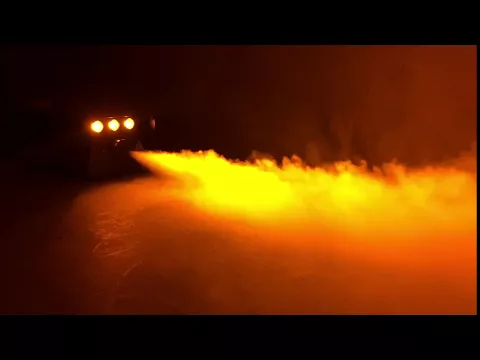 Product video thumbnail for Eliminator Amber Fog 400 Fog Machine with 3x3W LEDs