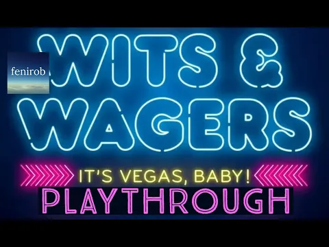 Wits & Wagers: It’s Vegas, Baby! Board Game | Playthrough (6 Players)
