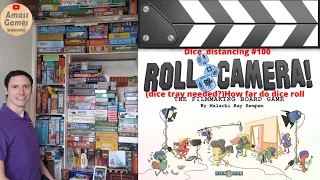 Dice distancing #100 Roll Camera!: Film making board game co-operative #tabletop #dice AmassGames