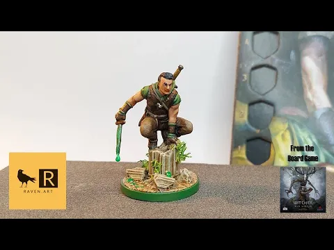 Painting The Witcher Old World, The Witcher from the Viper school