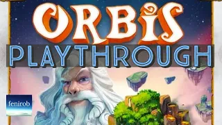 Orbis Board Game | Playthrough (Two Players)