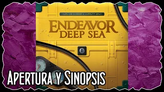 Apertura y Sinopsis - Endeavor: Deep Sea Deluxe Edition