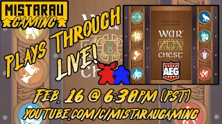 Mista Rau Gaming LIVE! War Chest