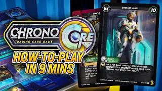 How To Play Chrono Core TCG In Just 9 Minutes!