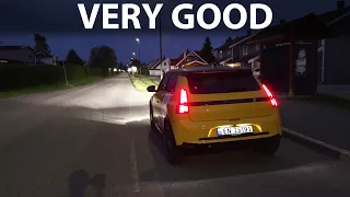 Renault 5 headlights test