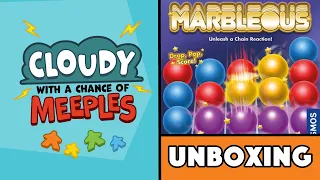 Marleous Unboxing - Cloudy with a Chance of Meeples