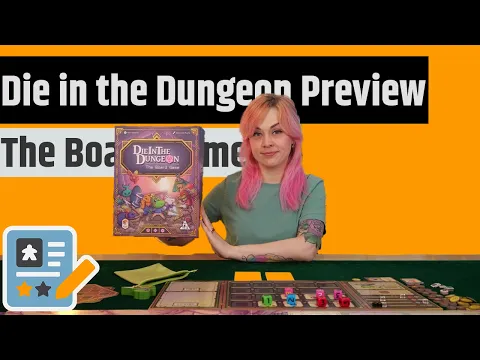 Die in the Dungeon: The Board Game Preview - Craft, Chain & Explore!