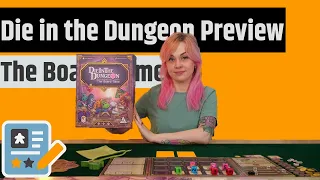 Die in the Dungeon: The Board Game Preview - Craft, Chain & Explore!
