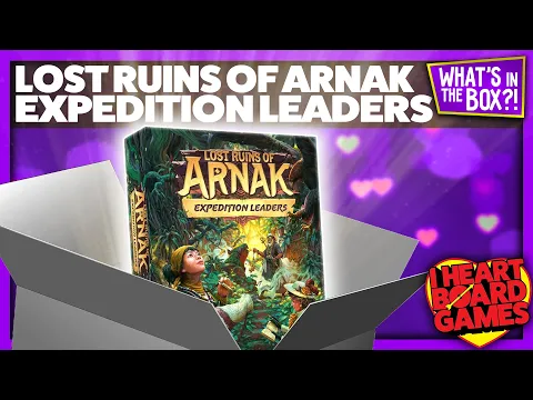 Lost Ruins of Arnak Expedition Leaders Unboxing: What's In The Box?!