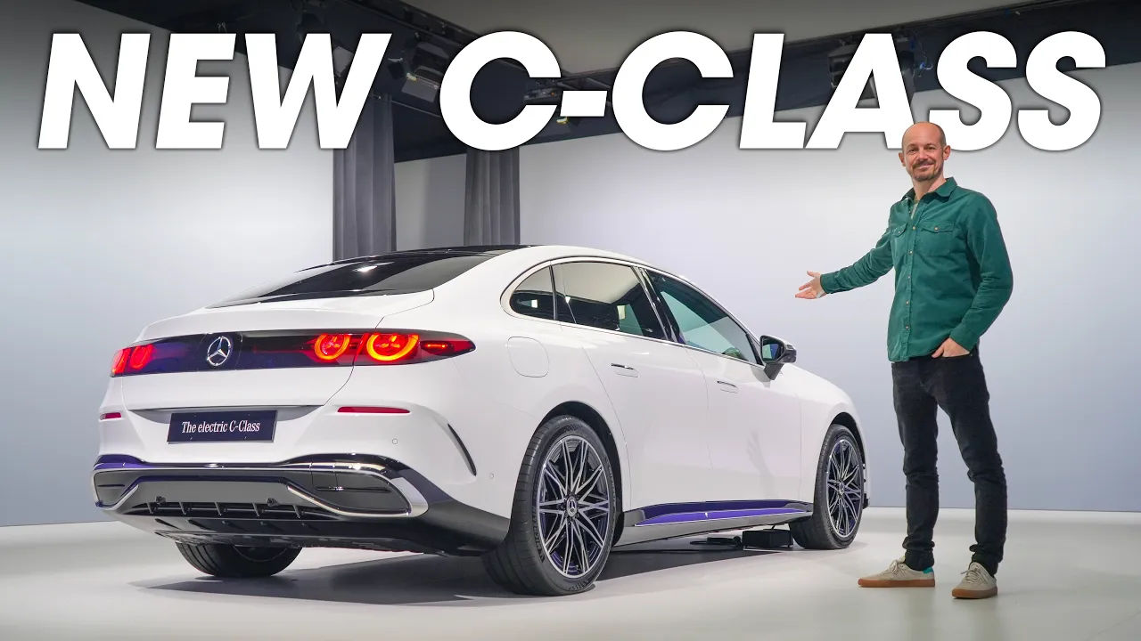 New Mercedes C-Class Electric First Look – RIP Tesla Model 3?