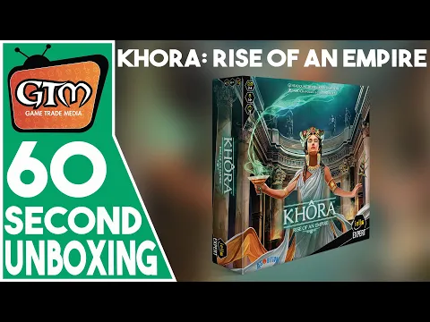KHORA: Rise of An Empire | Game Trade Minute | (A 60 Second #Tabletopgaming Snapshot)