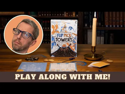FULL play through of FLIP PICK TOWERS! And you can play too!