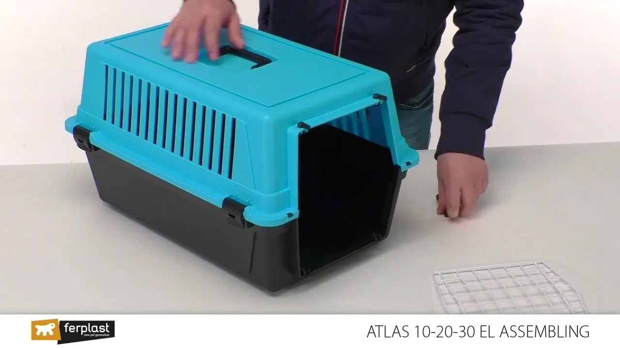 Переноска Ferplast Atlas 10 Fluo для кішок та дрібних собак до 5 кг