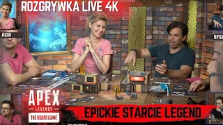 BITWA LEGEND │LIVE Rozgrywka│ APEX Legends Gra Planszowa│Która drużyna wygra?