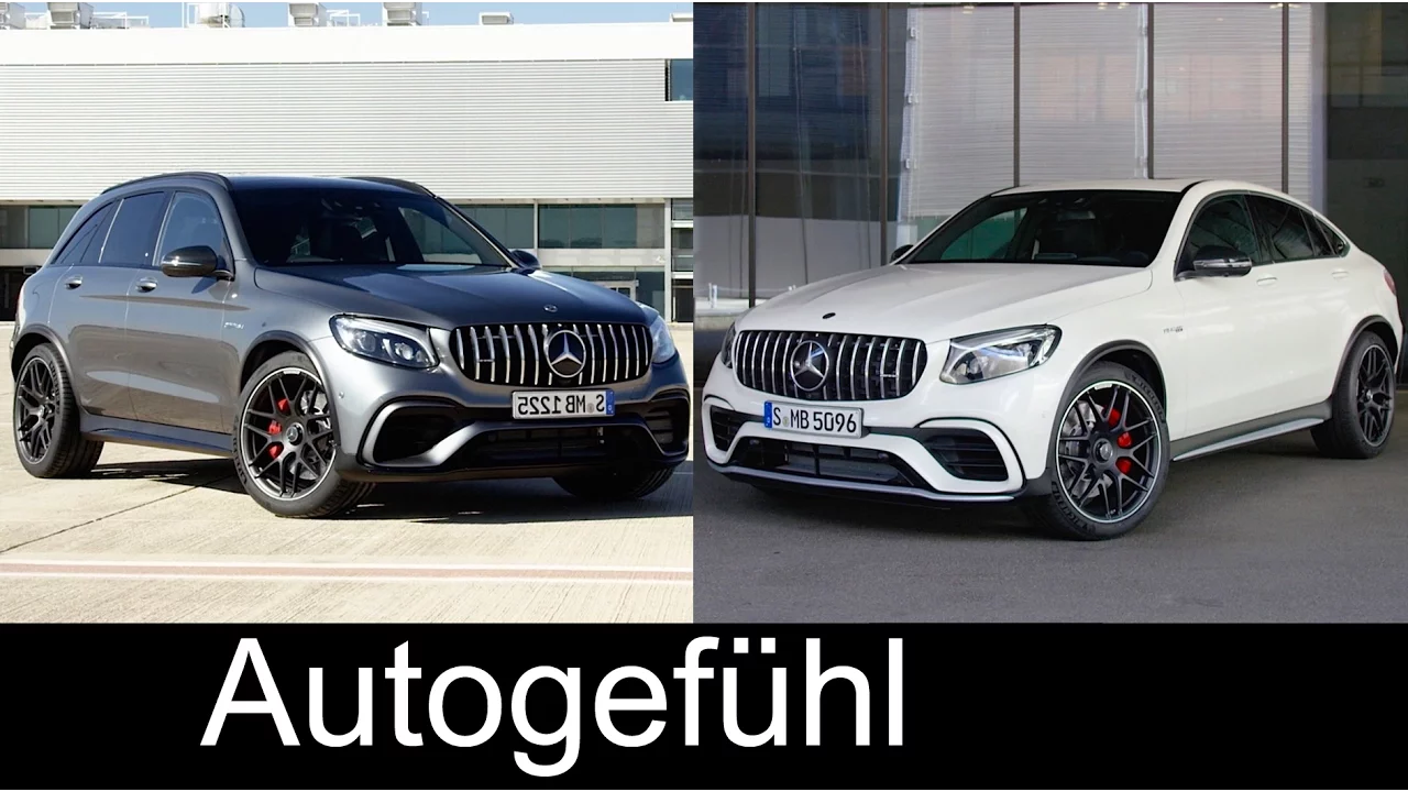 Mercedes GLC 63 AMG SUV vs Coupé PREVIEW Exterior/Interior Mercedes-AMG GLC 63 S