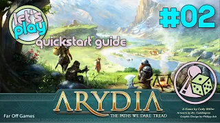 Let's learn (and play) Arydia - QuickStart Guide Part 2