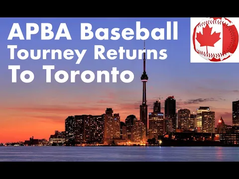 An #APBABaseball revival in Toronto: Tournament returns in May after 30-year hiatus