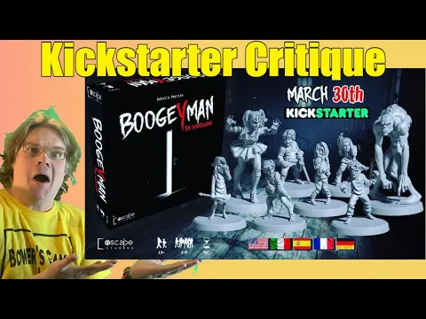Boogeyman: The Board Game - Kickstarter Critique