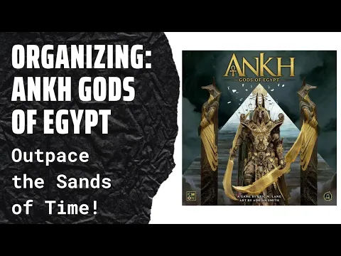 Organizing Ankh: Gods of Egypt (KS Edition, All Expansions and Upgrades, Sleeved) SideGame LLC