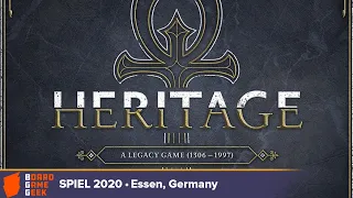 Vampire: The Masquerade - Heritage — game preview at SPIEL.digital 2020