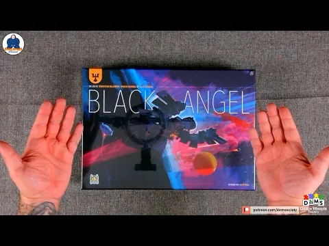UNBOXING BLACK ANGEL - Board Game - #indabox