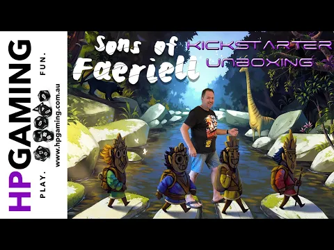 GameLINK! | Unboxing | Sons Of Faeriell Kickstarter