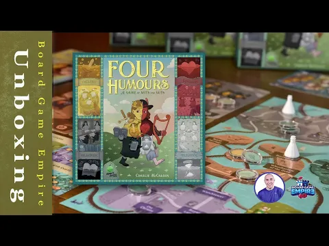 Four Humours Unboxing - Adam's Apple Games