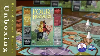 Four Humours Unboxing - Adam's Apple Games