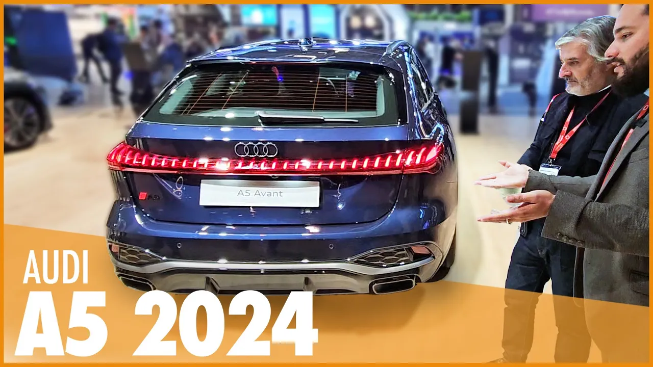 AUDI A5 🇩🇪 ENFIN LE RETOUR D'AUDI ?! | Mondial de l'Auto 2024