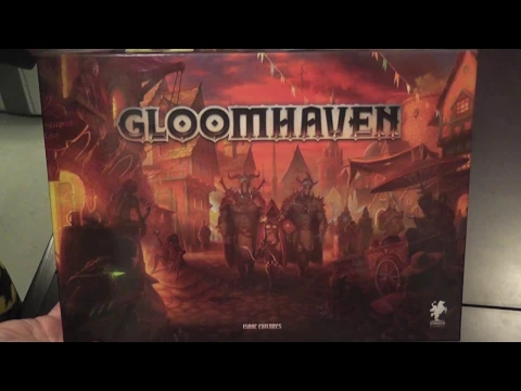 Gloomhaven Unboxing