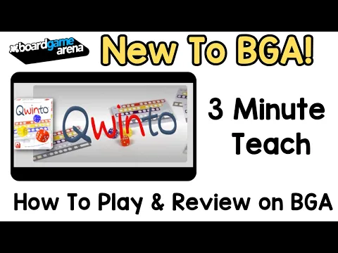 New to BGA: Qwinto How to Play and Review