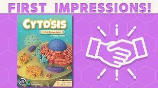 Cytosis: A Cell Biology Board Game - First Impressions!