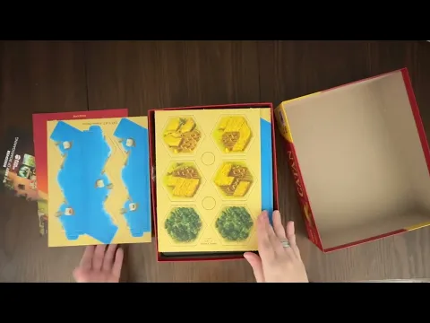 Catan 5th Edition - Unboxing and Reboxing