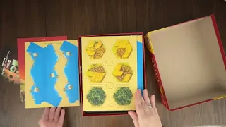 Catan 5th Edition - Unboxing and Reboxing